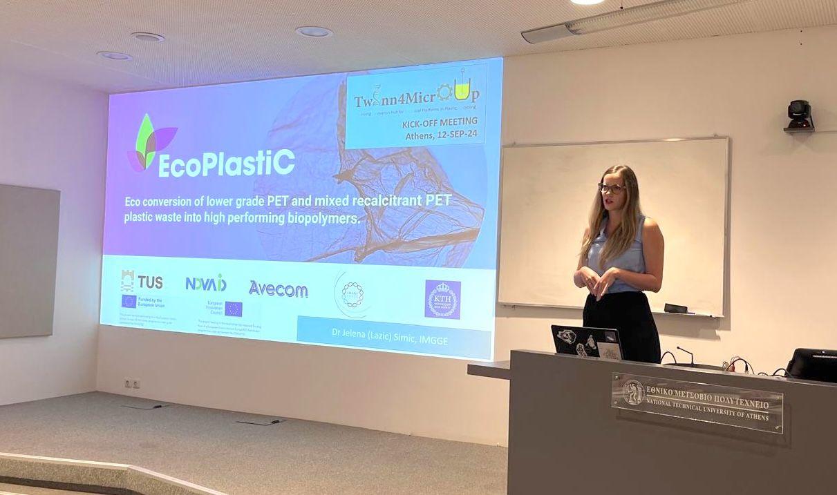 EcoPlastiC presentation by Dr Jelena Lazic (IMGGE)