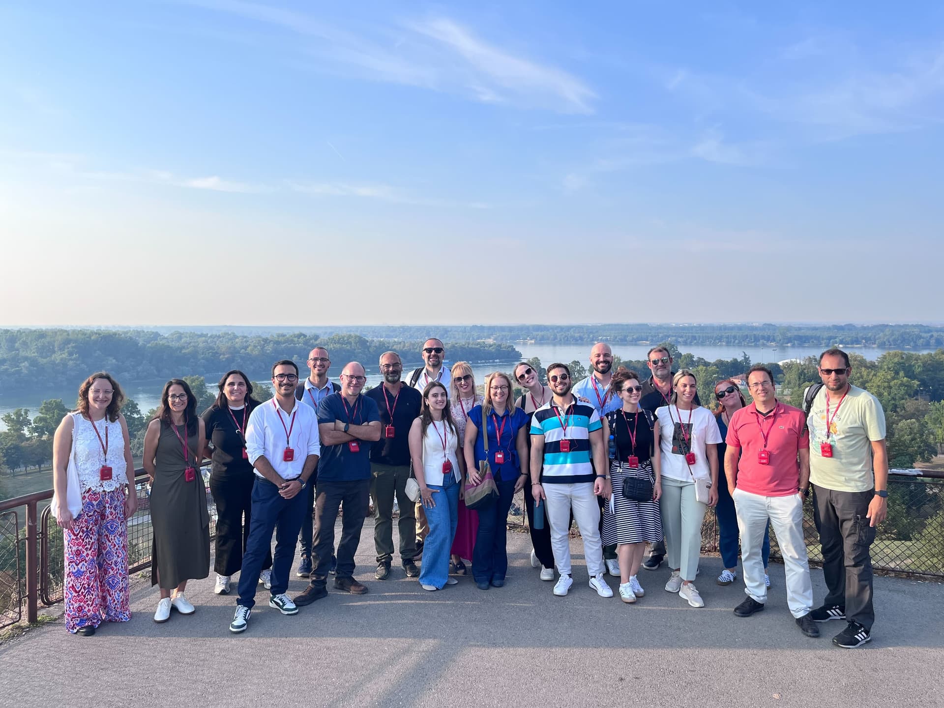 EcoPlastiC & TwInn4MicroUp during the tour of Belgrade