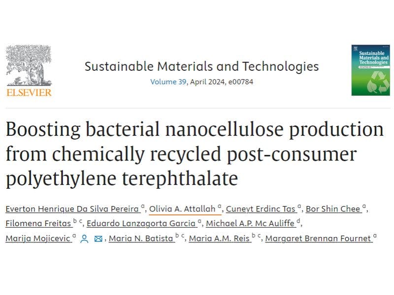 Cover Image for Boosting bacterial nanocellulose production from chemically recycled post-consumer polyethylene terephthalate
